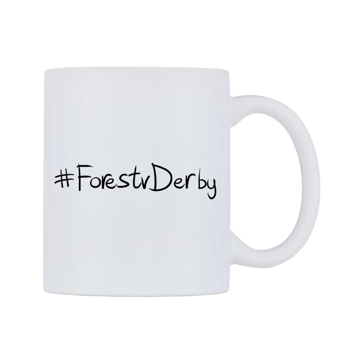ForestvDerby Mug — mug, left side, on a white background