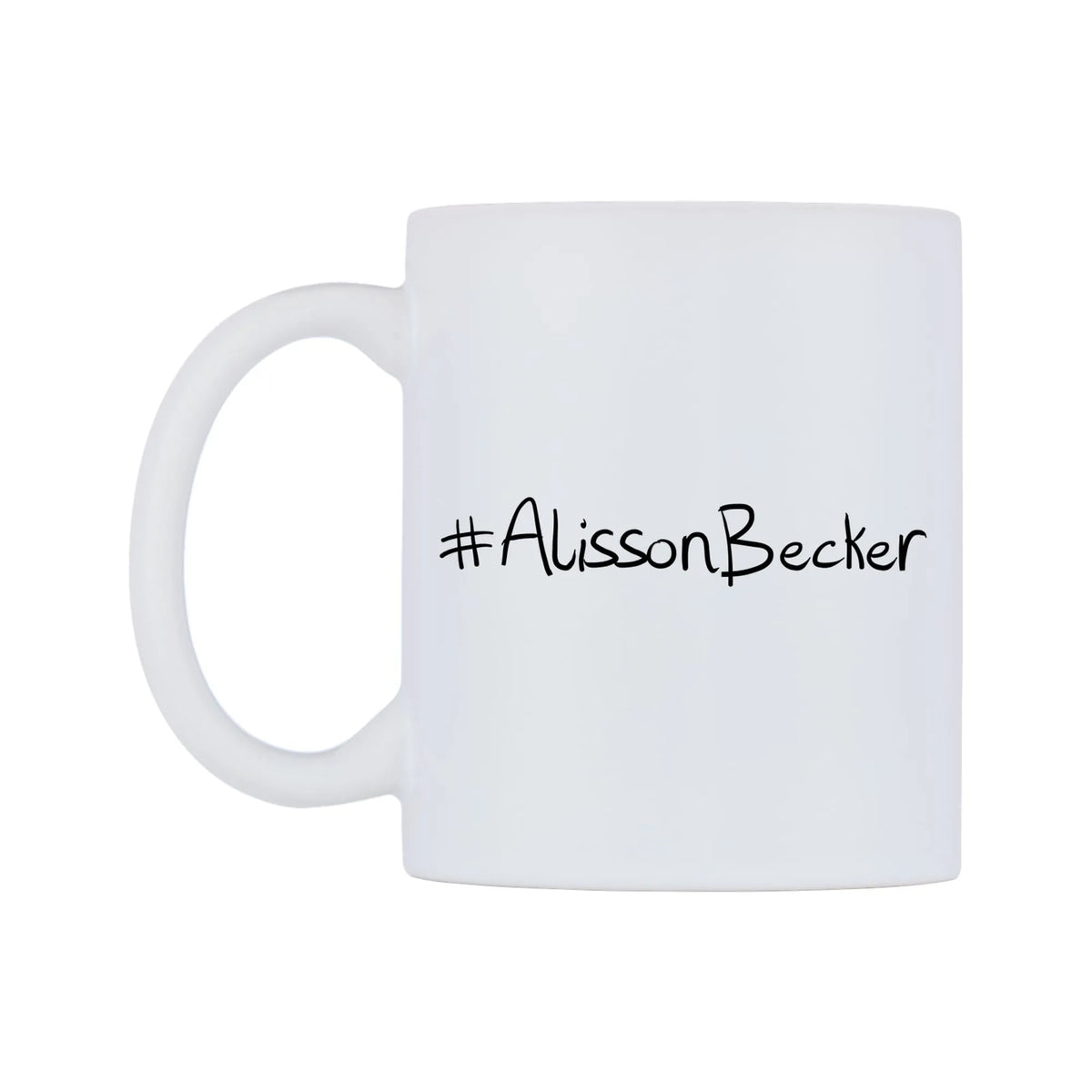 AlissonBecker Mug — mug, right side, on a white background