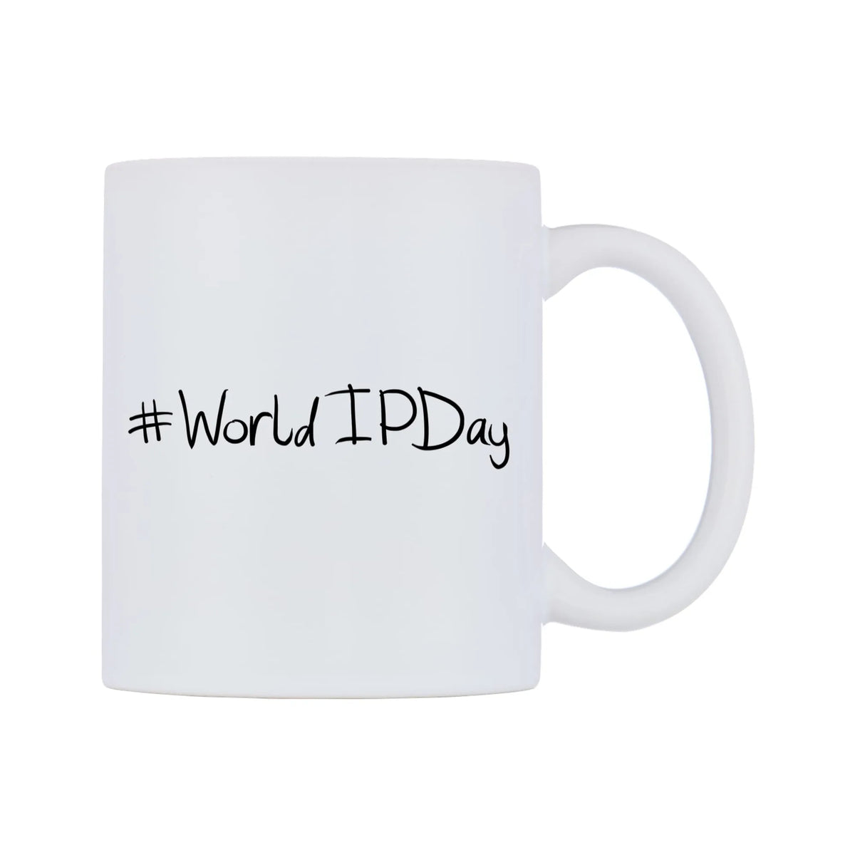 WorldIPDay Mug — mug, left side, on a white background