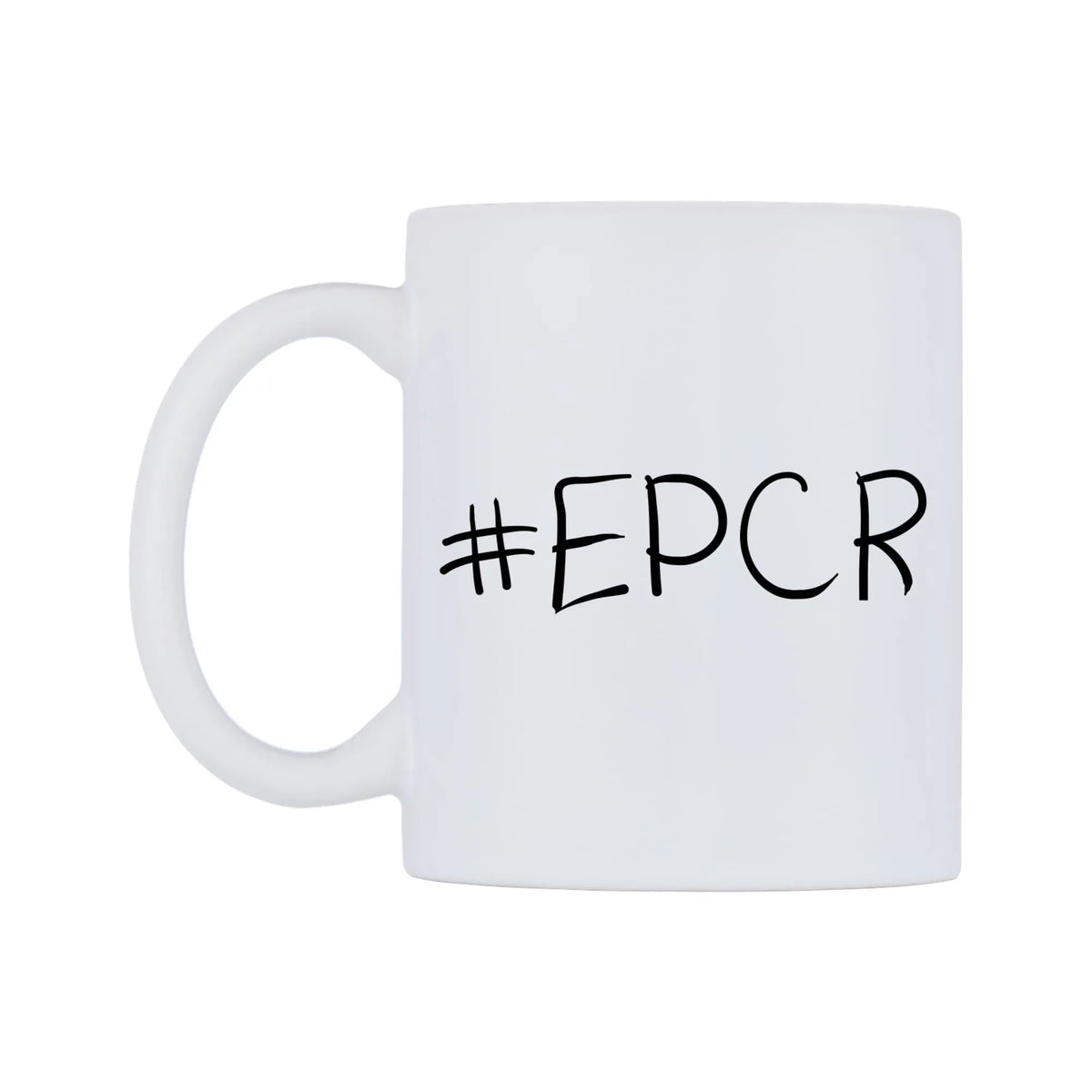 EPCR Mug — mug, right side, on a white background