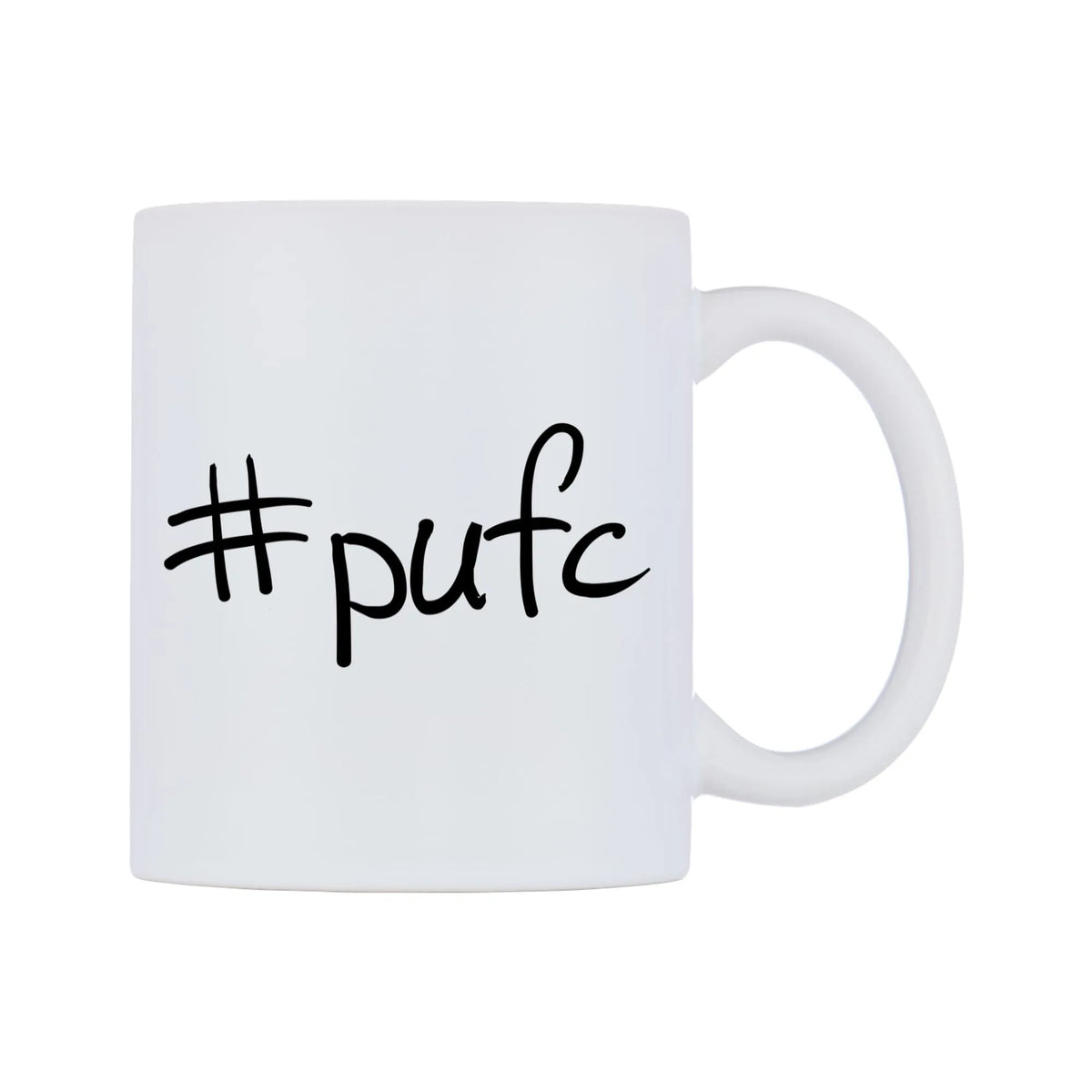 pufc Mug — mug, left side, on a white background