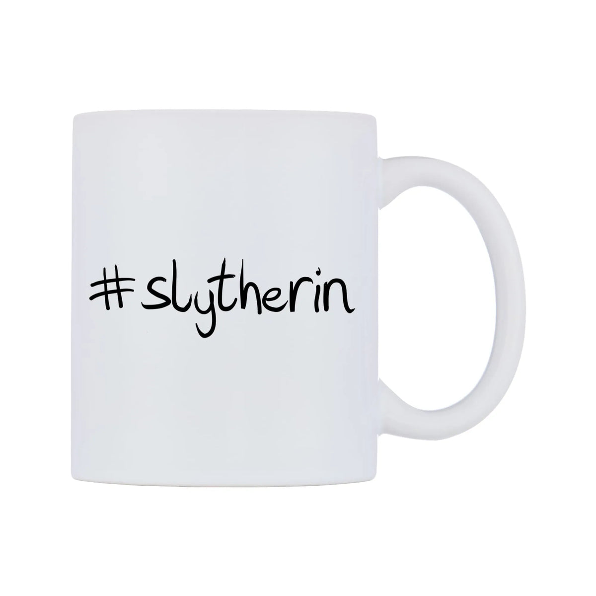 slytherin Mug — mug, left side, on a white background