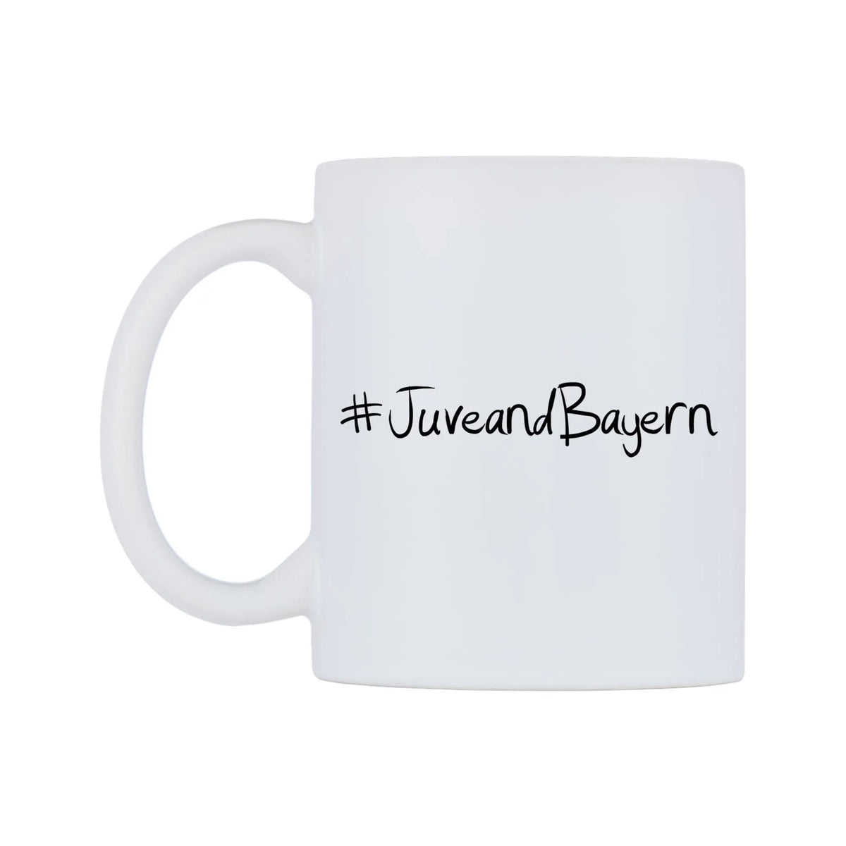 JuveandBayern Mug — mug, right side, on a white background