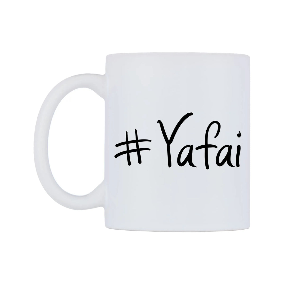 Yafai Mug — mug, right side, on a white background