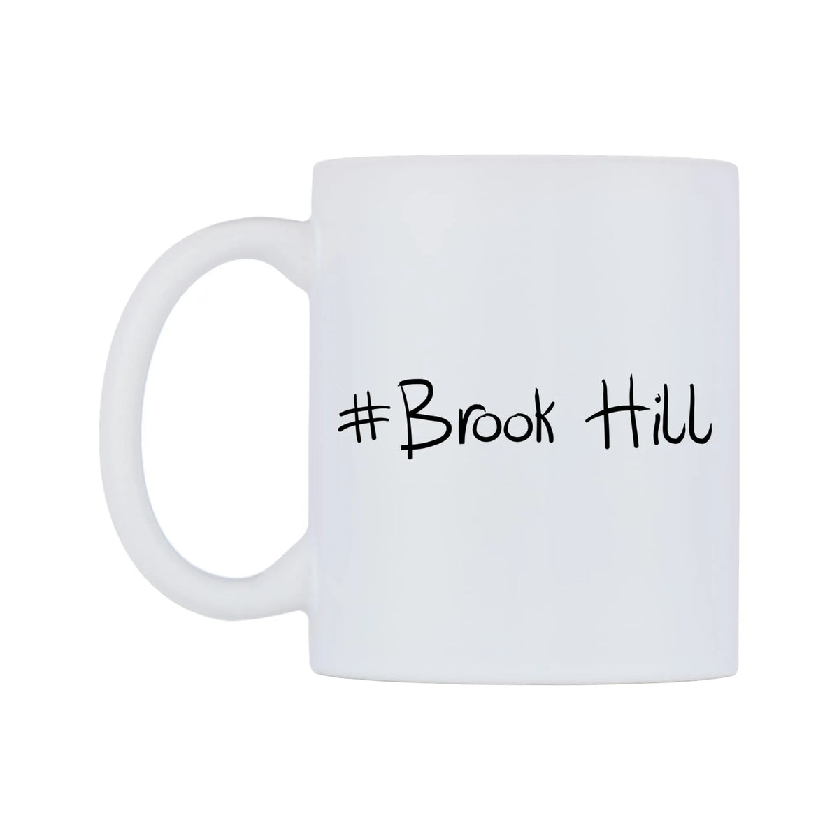 Brook Hill Mug — mug, right side, on a white background