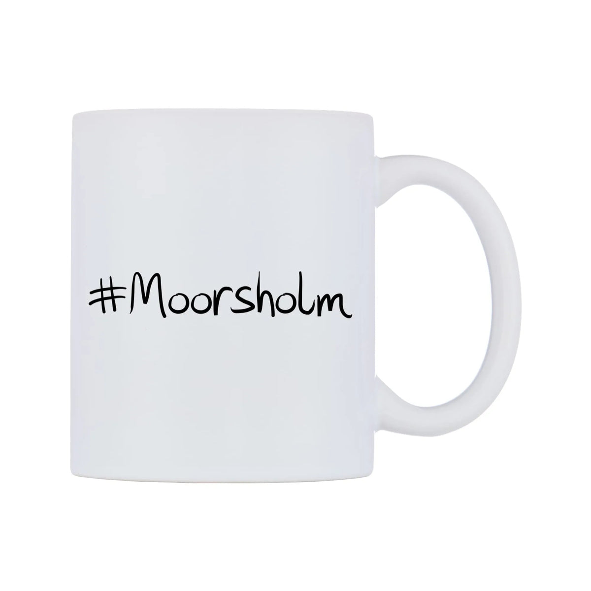Moorsholm Mug — mug, left side, on a white background