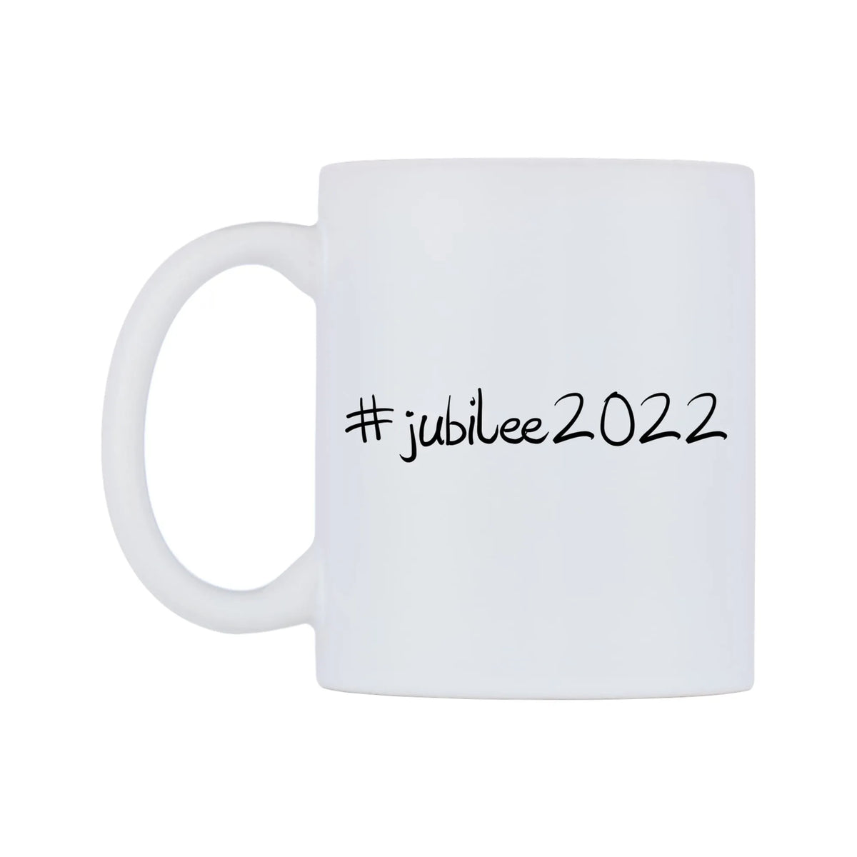 jubilee2022 Mug — mug, right side, on a white background