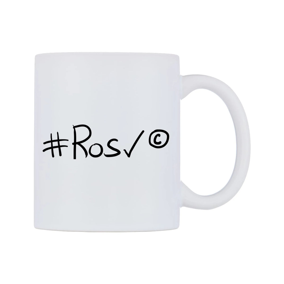 Rosé Mug — mug, left side, on a white background