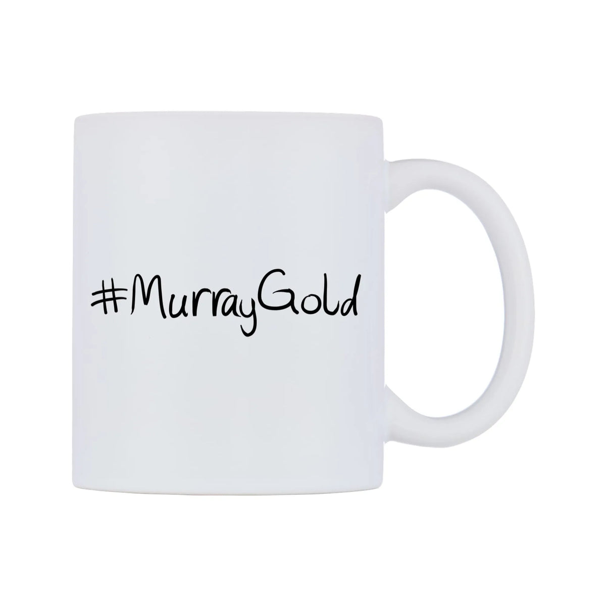 MurrayGold Mug — mug, left side, on a white background