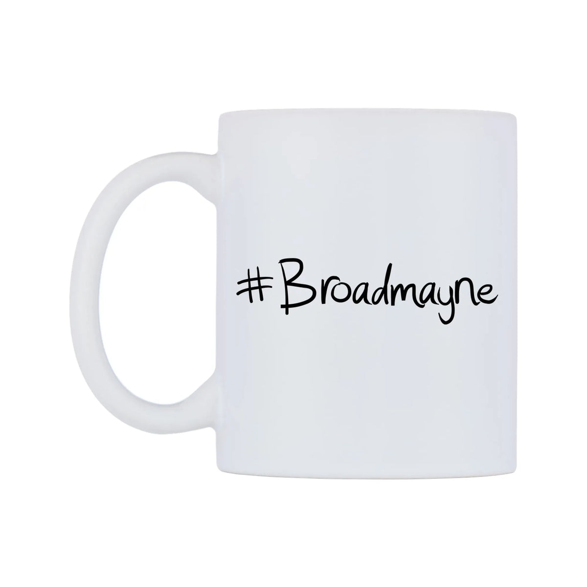 Broadmayne Mug — mug, right side, on a white background