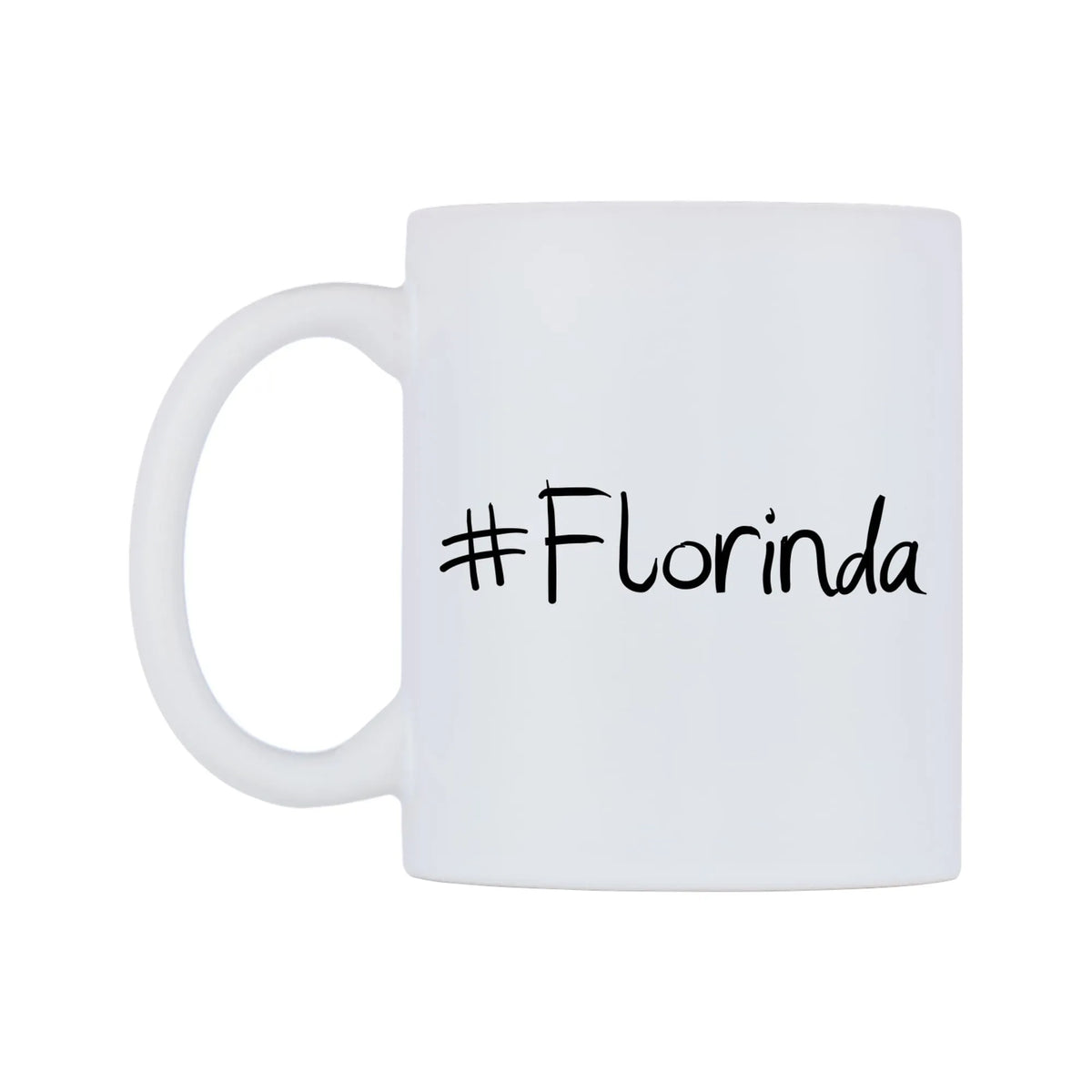 Florinda Mug — mug, right side, on a white background