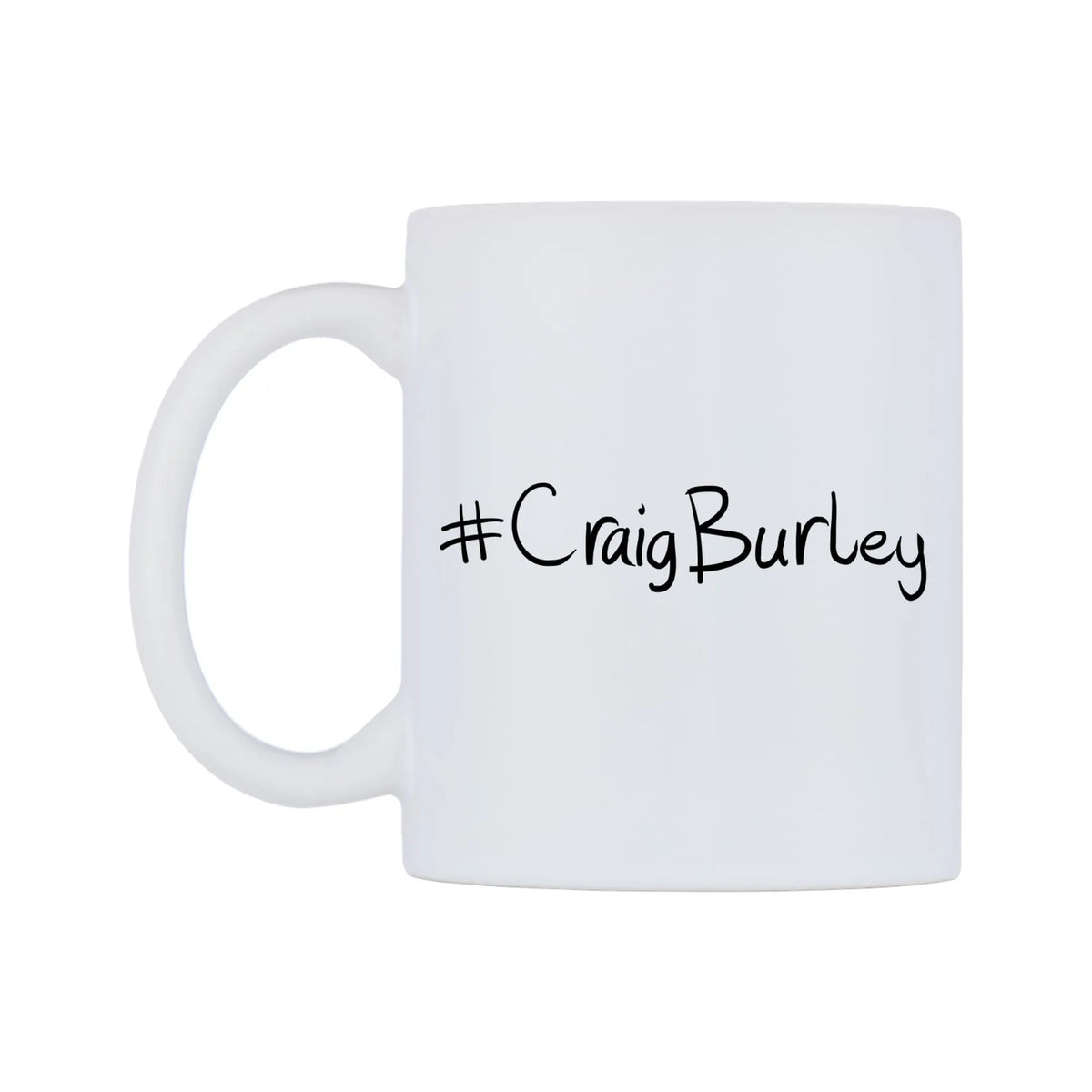 CraigBurley Mug — mug, right side, on a white background