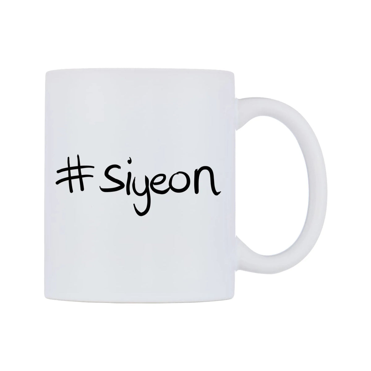 siyeon Mug — mug, left side, on a white background