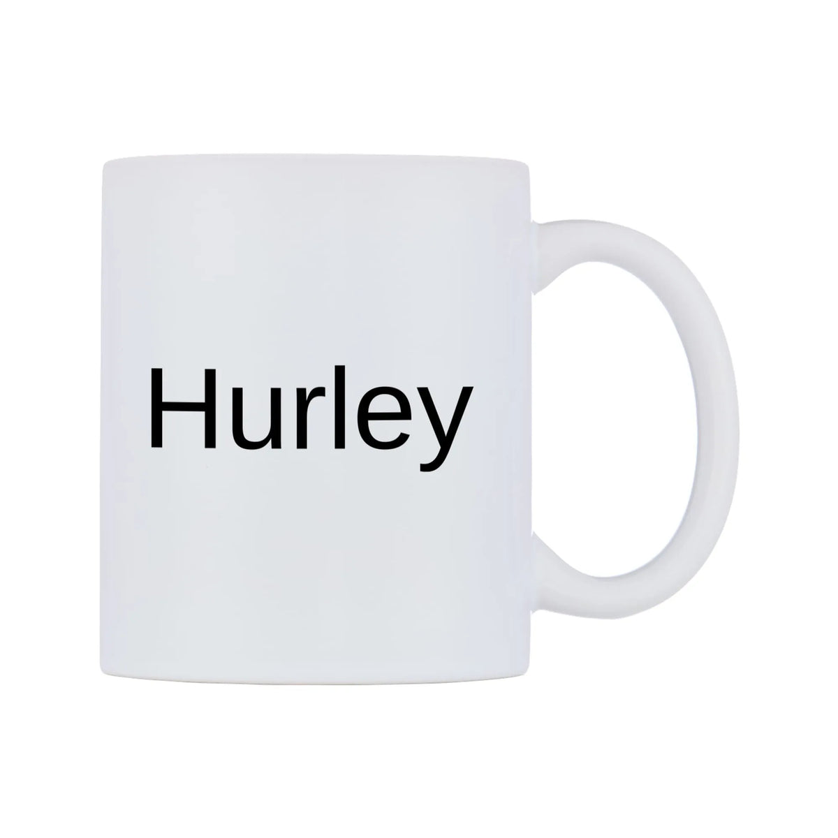 Hurley Mug — mug, left side, on a white background