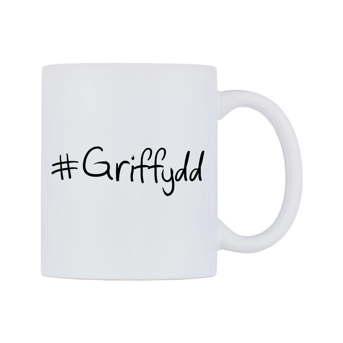 Griffydd Mug — mug, left side, on a white background