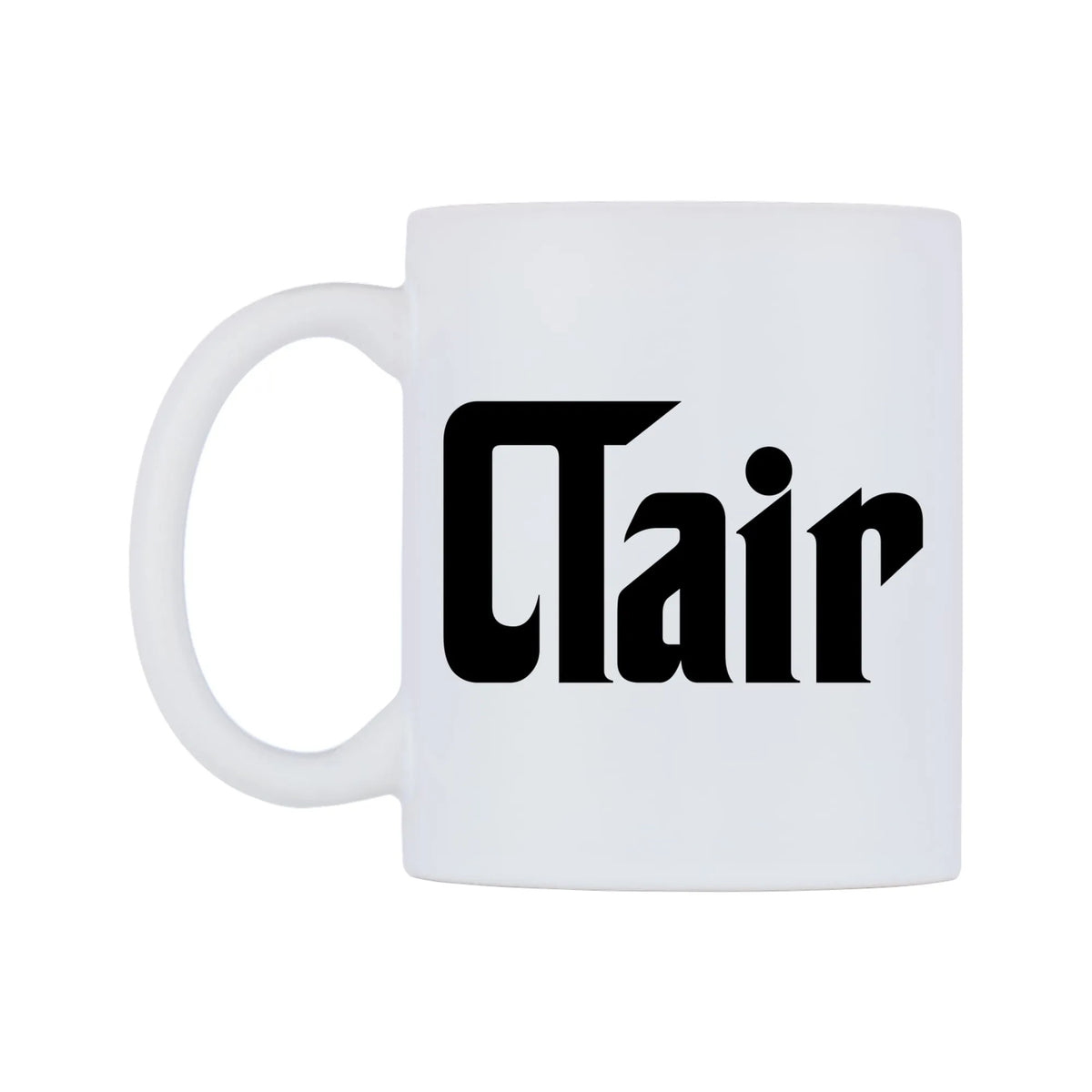 Clair - Godfather Themed Mug — white 11oz gloss mug, right side, on a white background