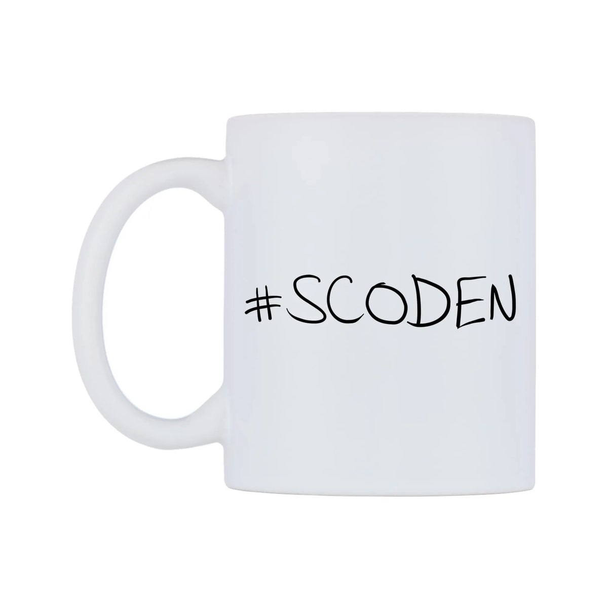 SCODEN Mug — mug, right side, on a white background