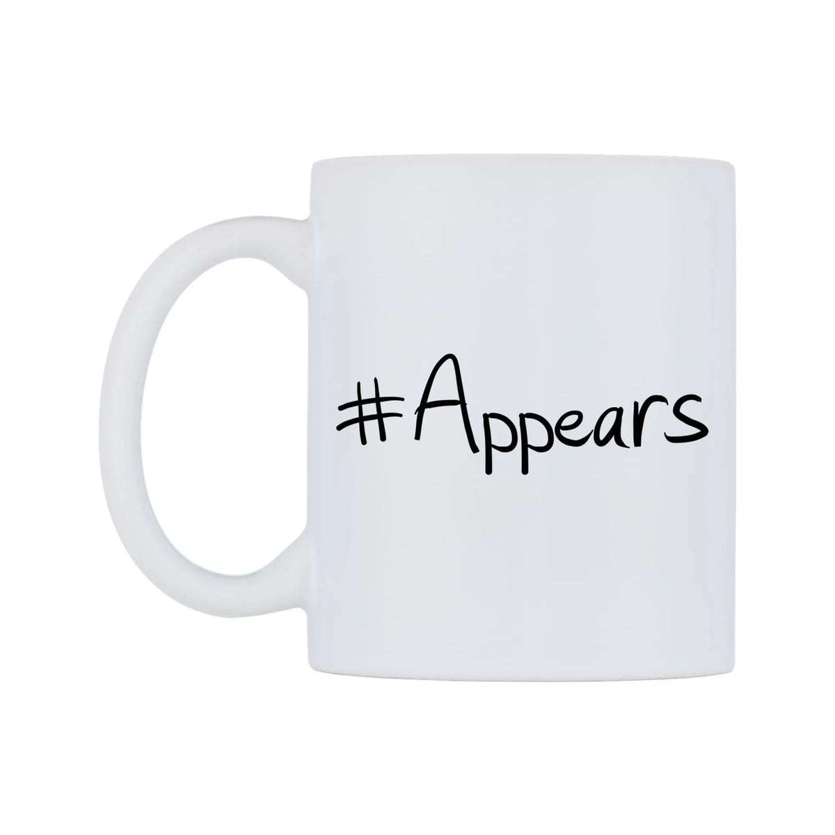 Appears Mug — mug, right side, on a white background