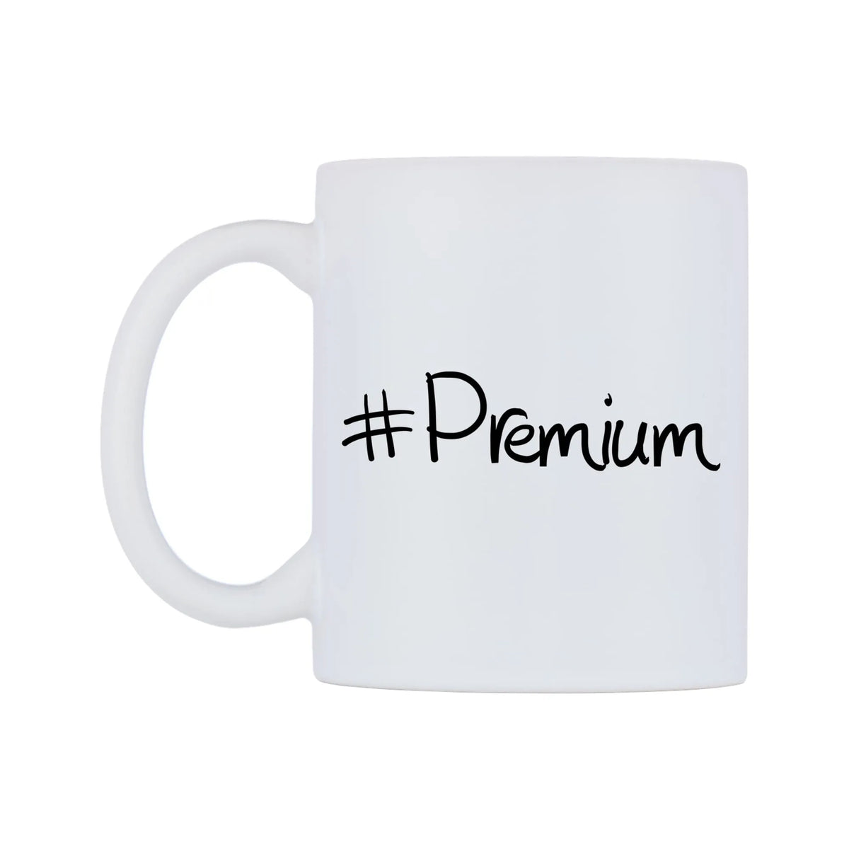 Premium Mug — mug, right side, on a white background