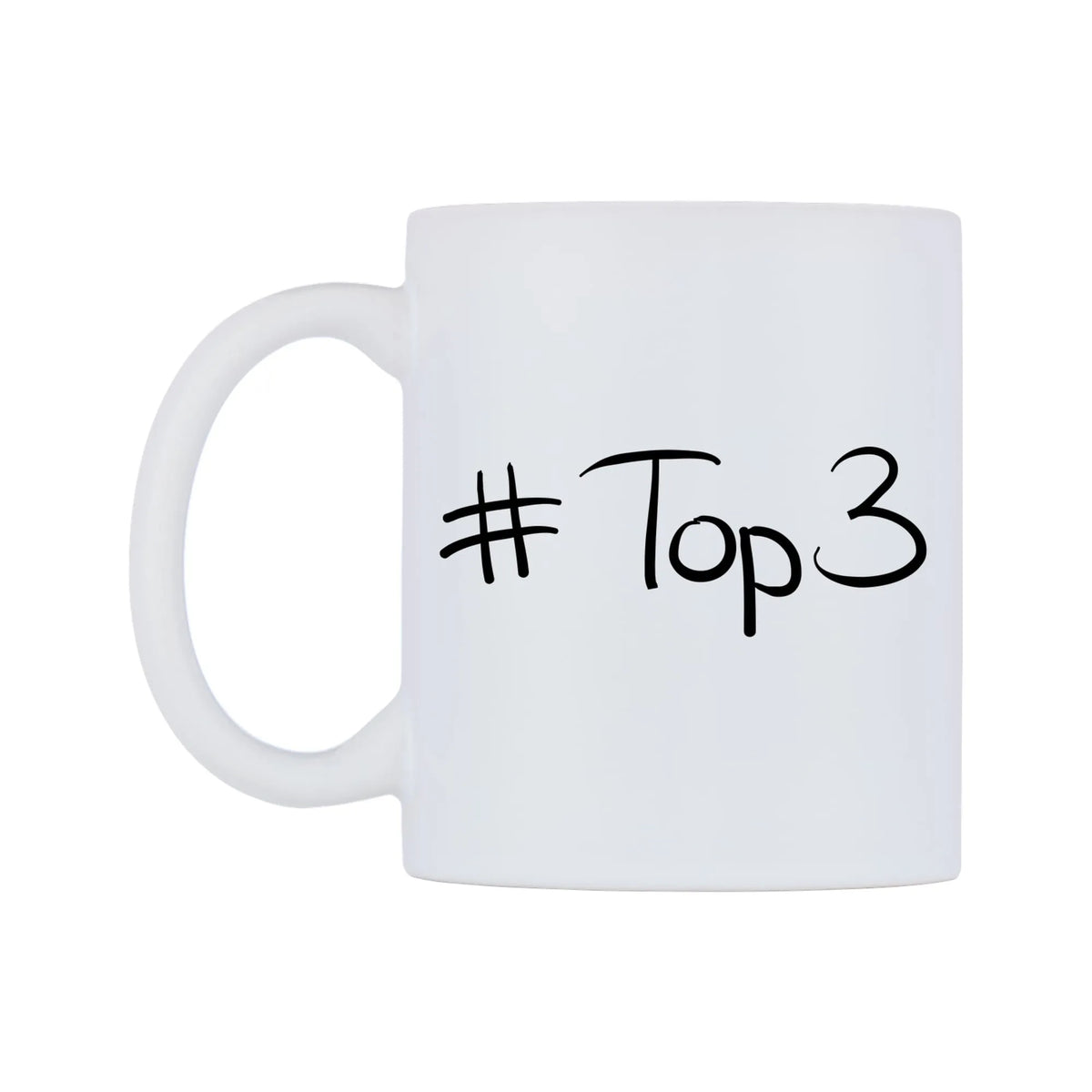 Top3 Mug — mug, right side, on a white background