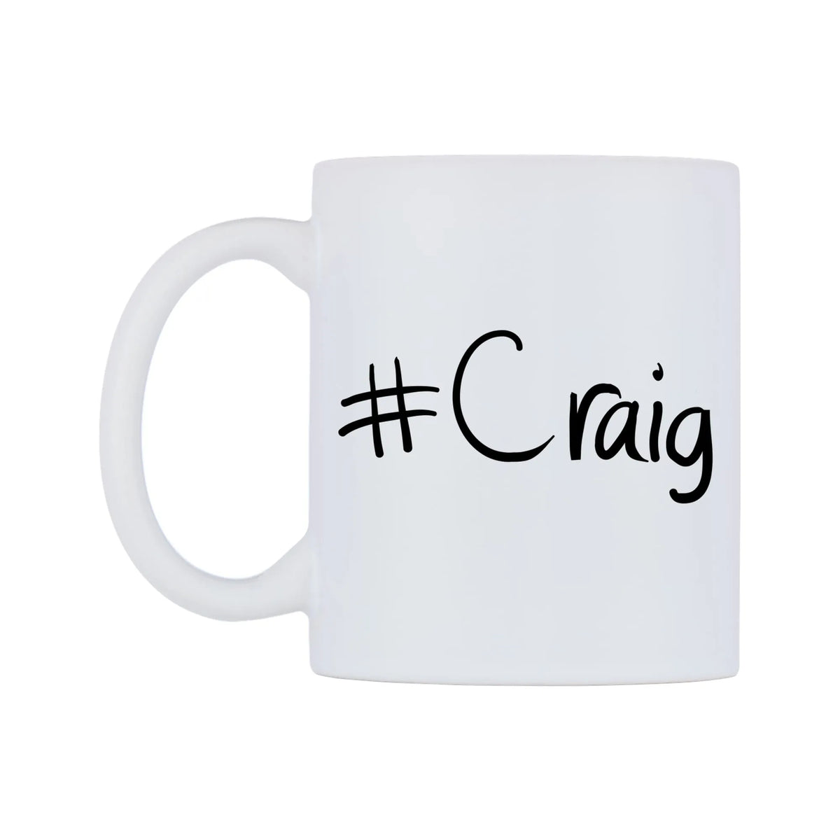 Craig Mug — mug, right side, on a white background