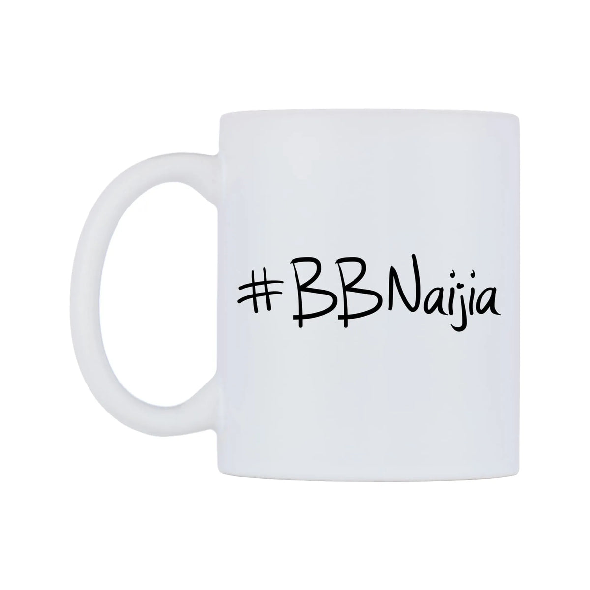 BBNaijia Mug — mug, right side, on a white background