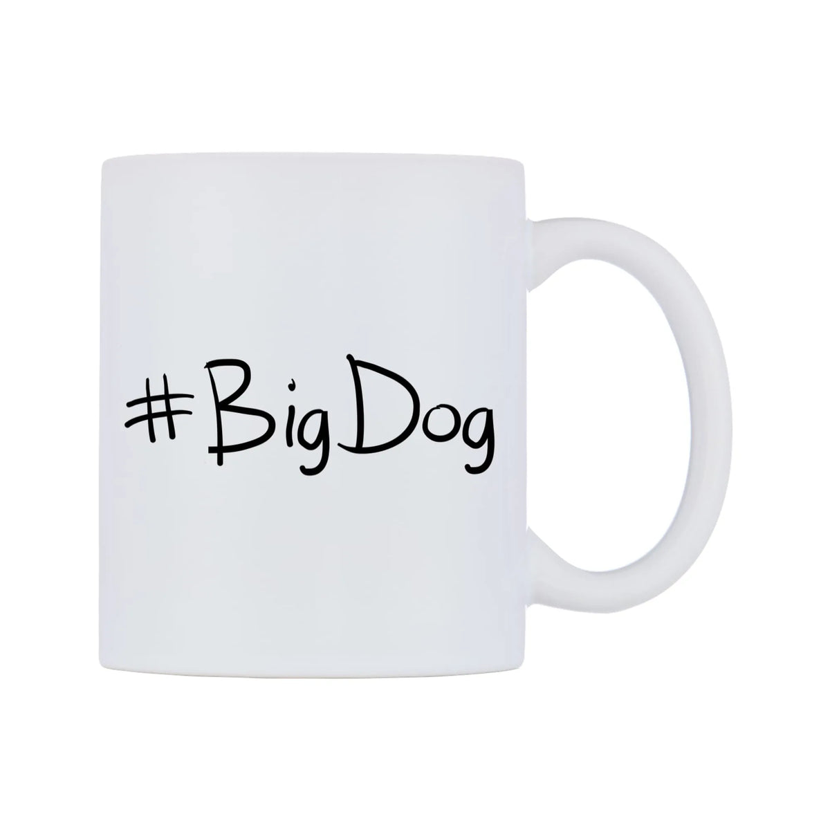 BigDog Mug — mug, left side, on a white background