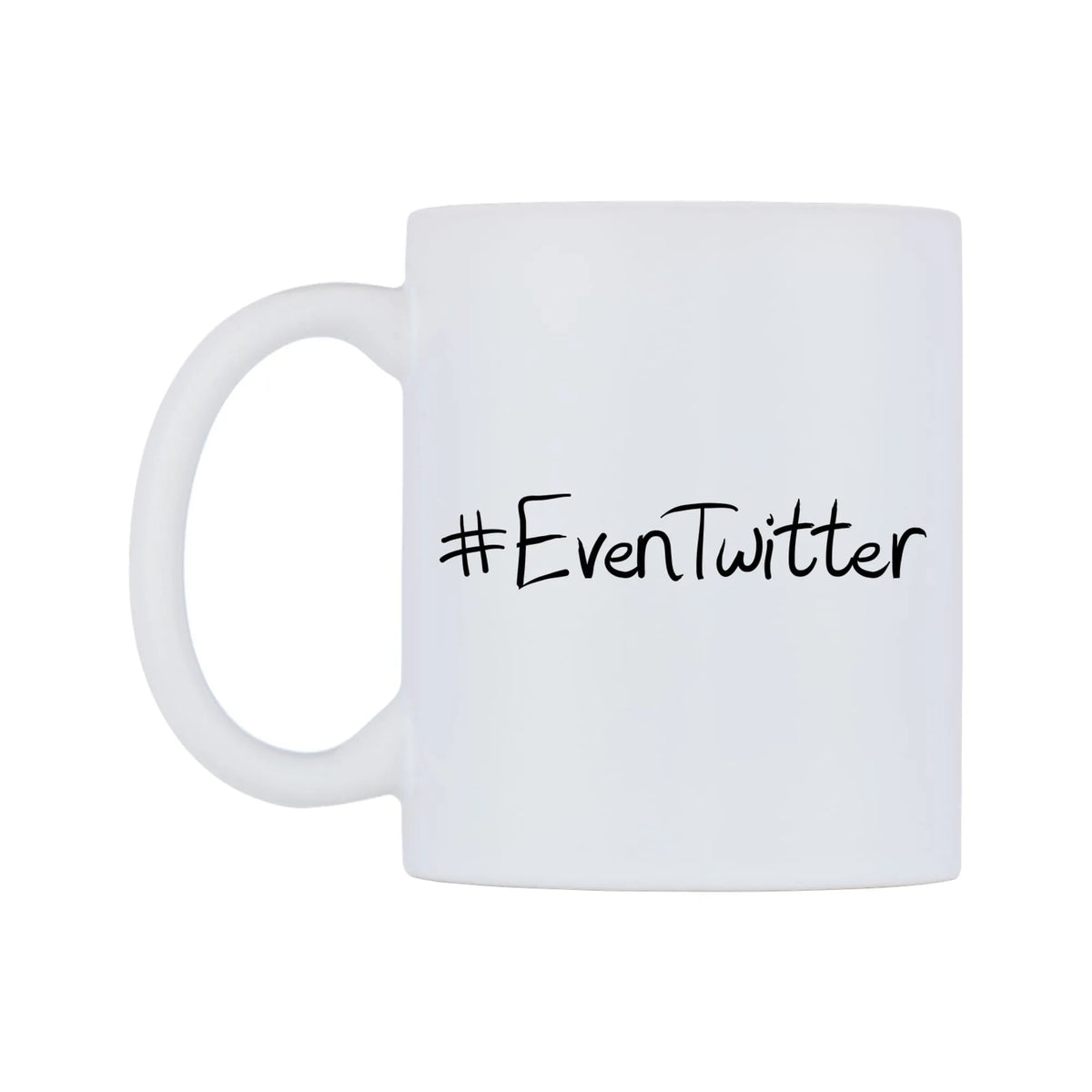 EvenTwitter Mug — mug, right side, on a white background