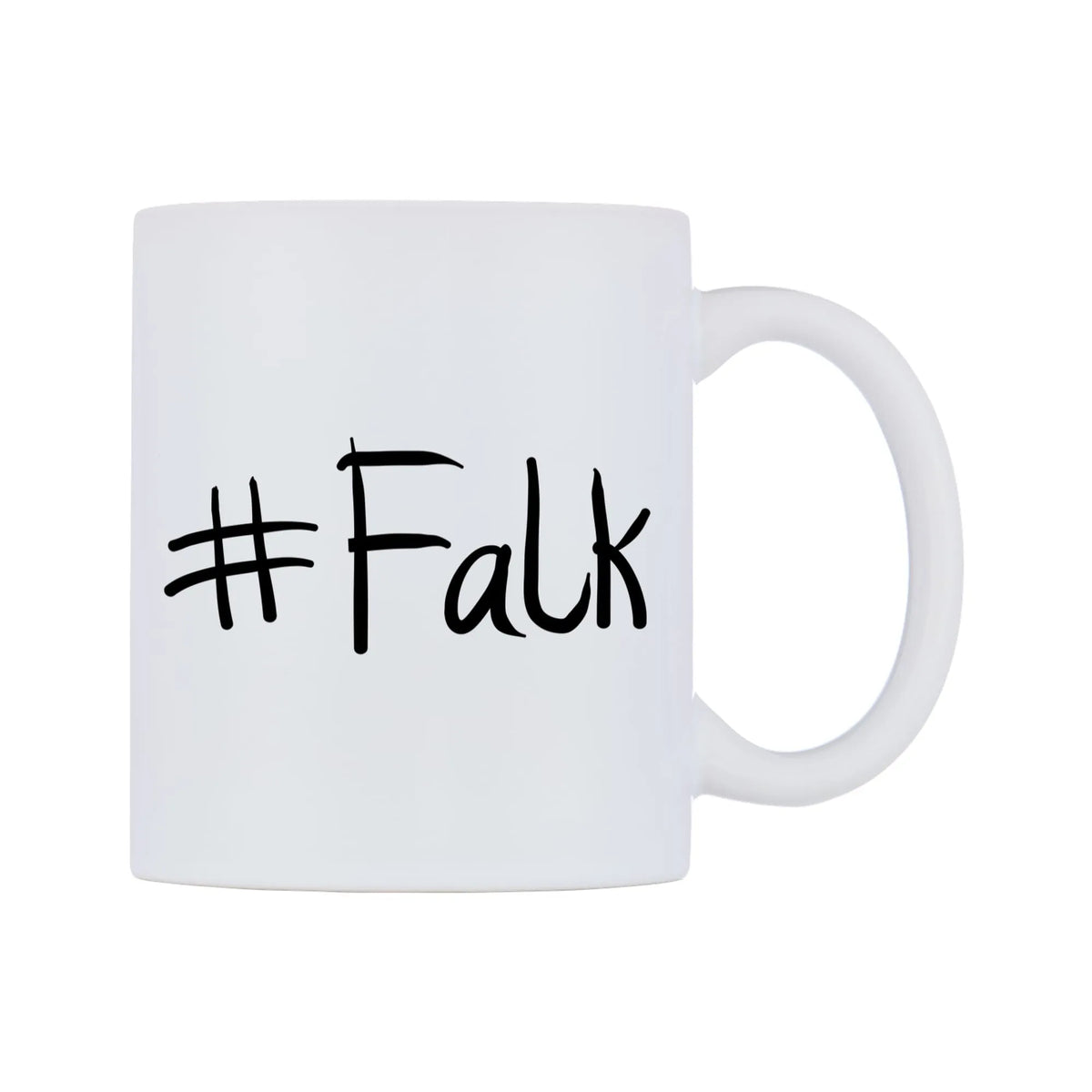 Falk Mug — mug, left side, on a white background