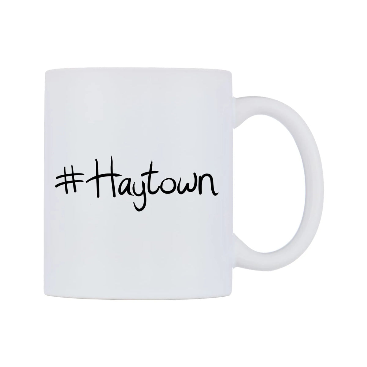 Haytown Mug — mug, left side, on a white background