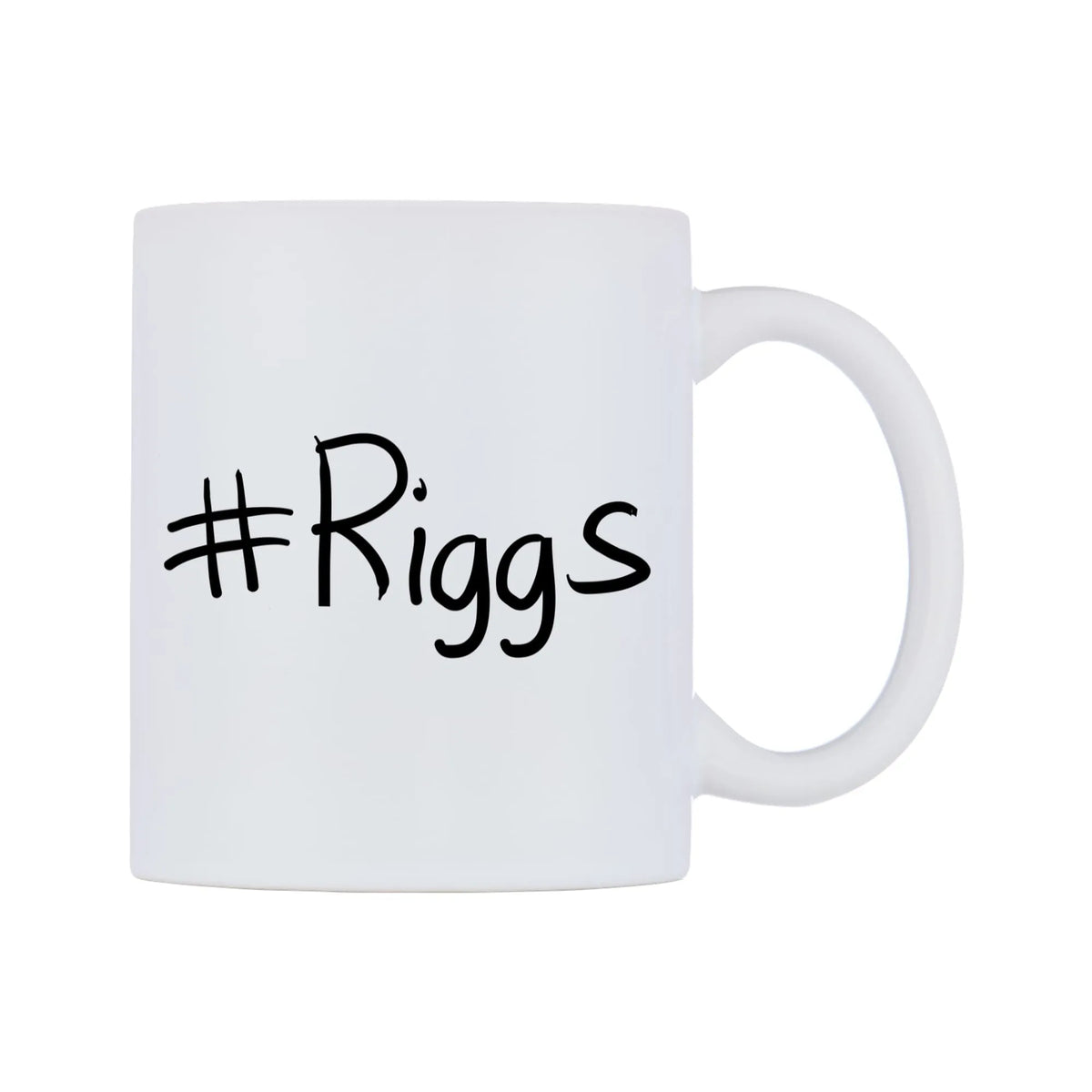 Riggs Mug — mug, left side, on a white background