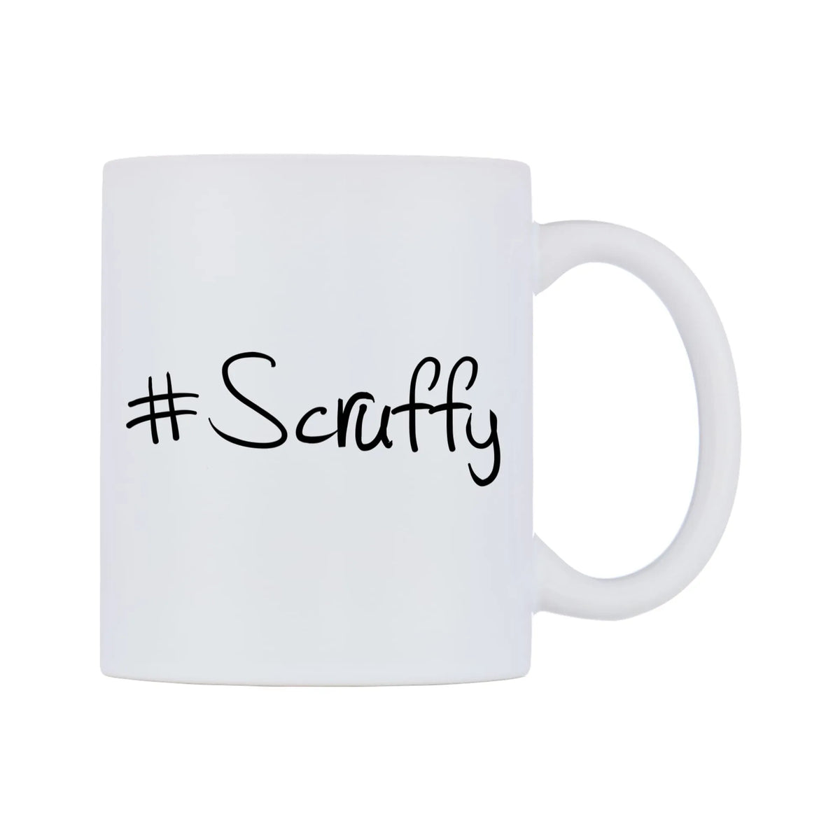 Scruffy Mug — mug, left side, on a white background