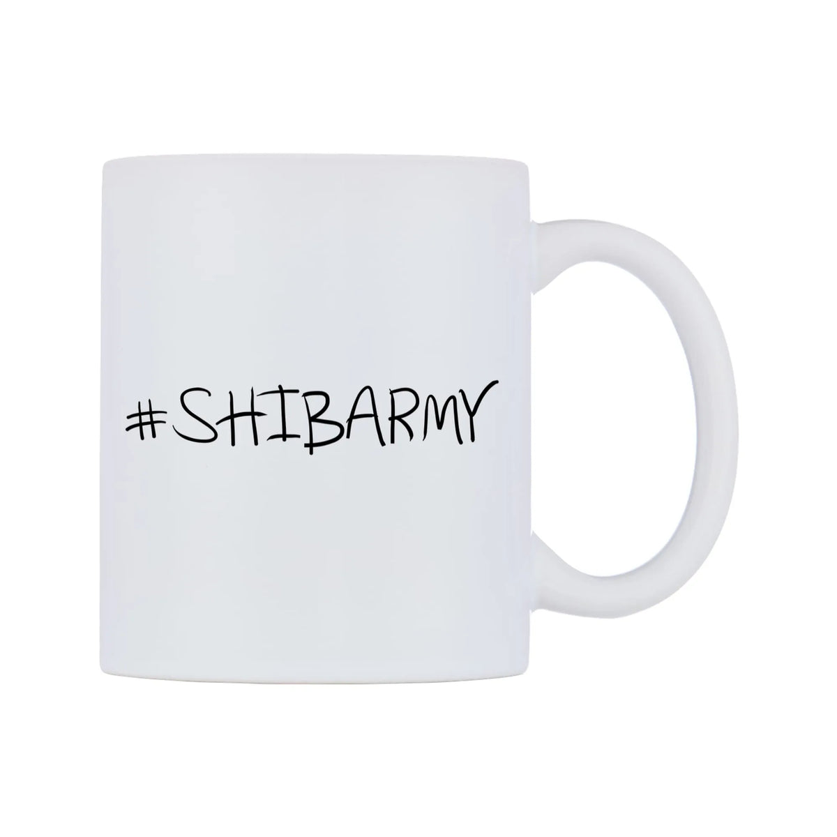 SHIBARMY Mug — mug, left side, on a white background