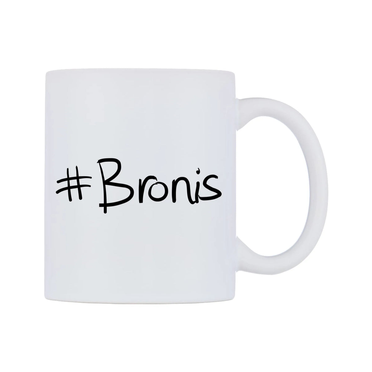Bronis Mug — mug, left side, on a white background