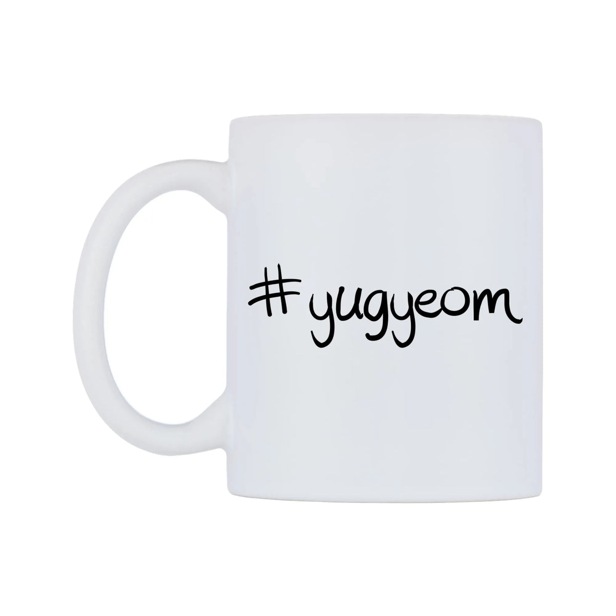 yugyeom Mug — mug, right side, on a white background