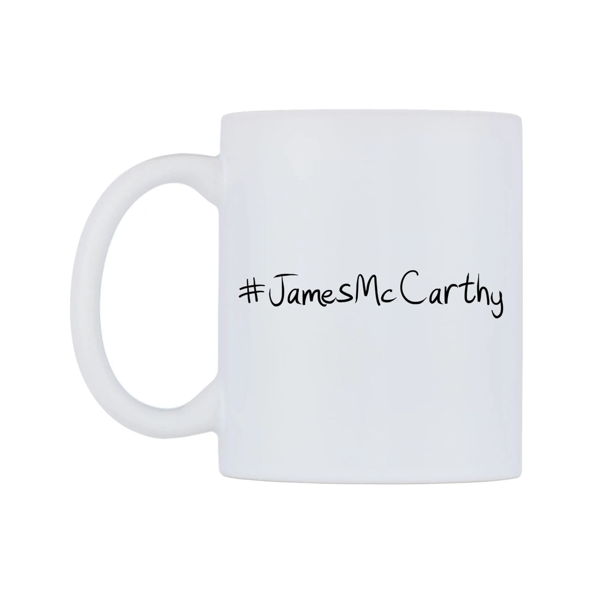 JamesMcCarthy Mug — mug, right side, on a white background