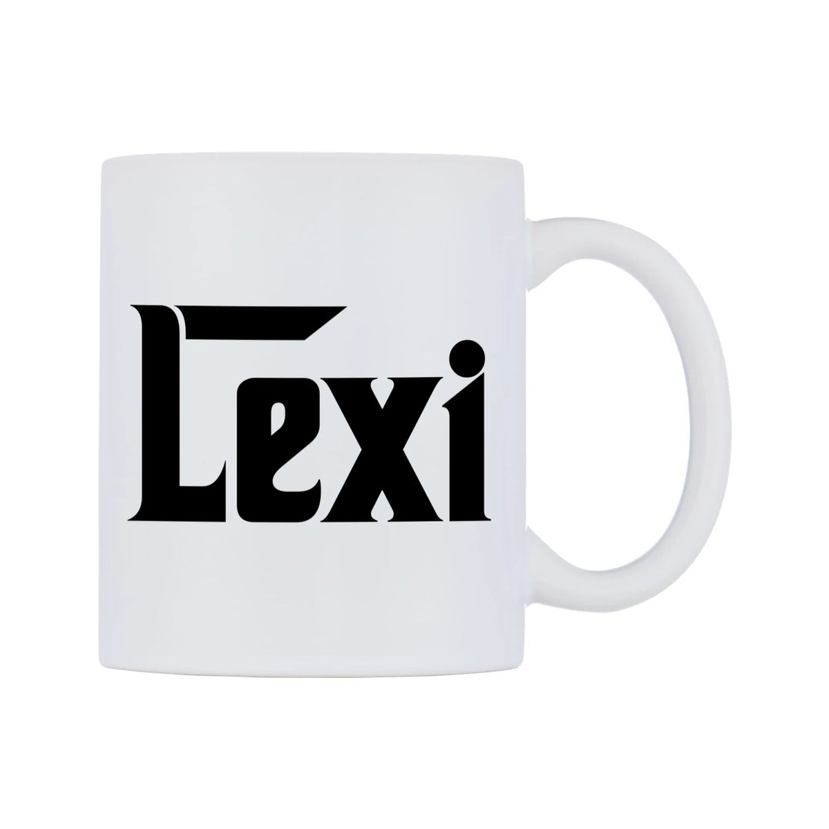 Lexi - Godfather Themed Mug — white 11oz gloss mug, left side, on a white background
