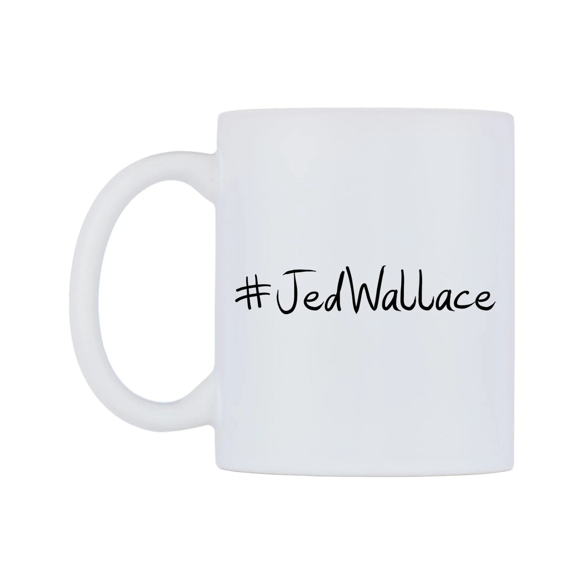 JedWallace Mug — mug, right side, on a white background