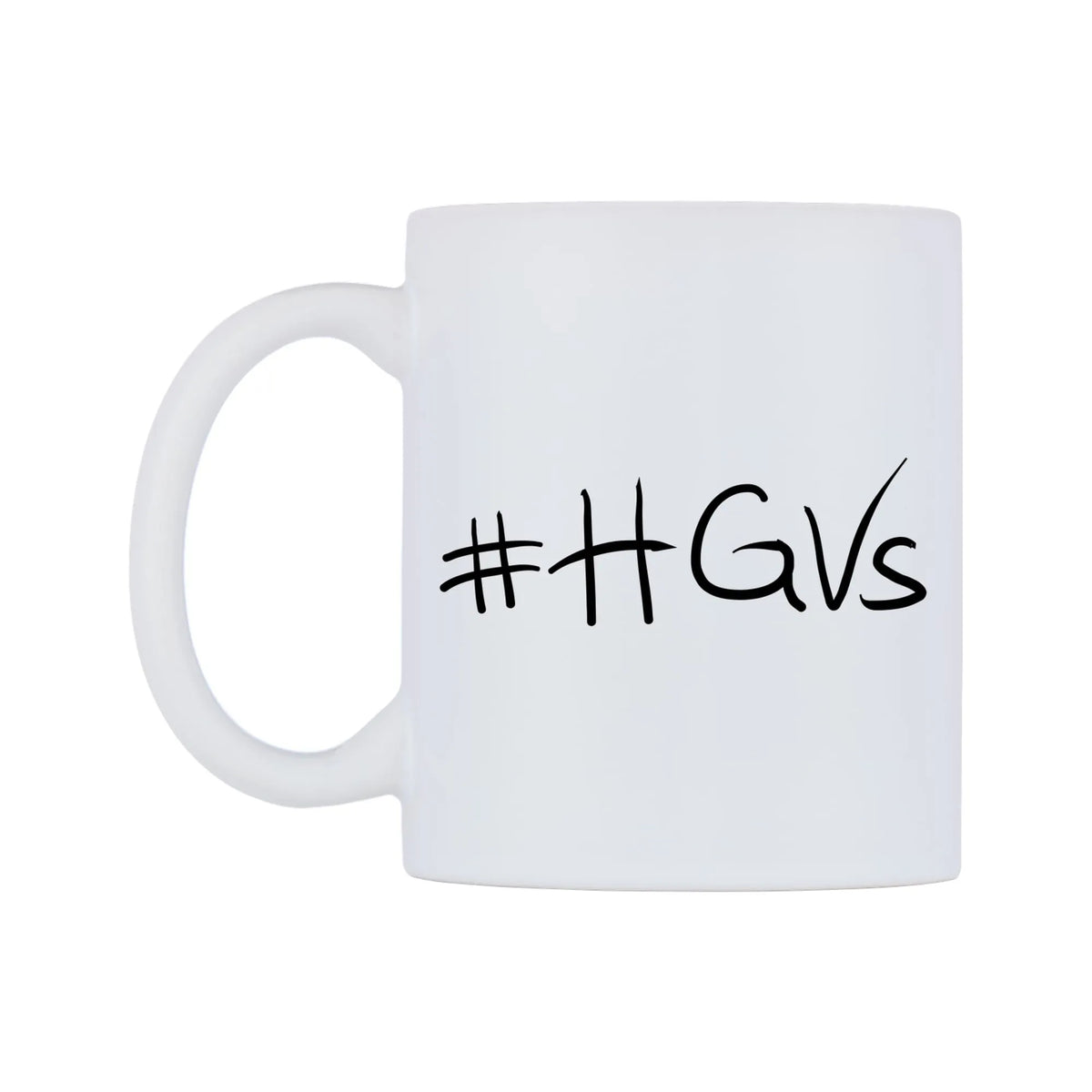 HGVs Mug — mug, right side, on a white background