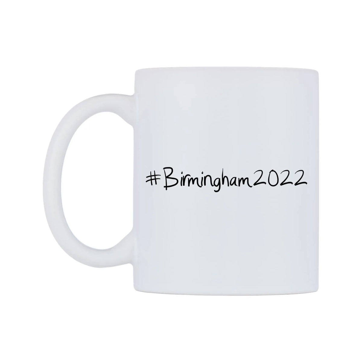 Birmingham2022 Mug — mug, right side, on a white background