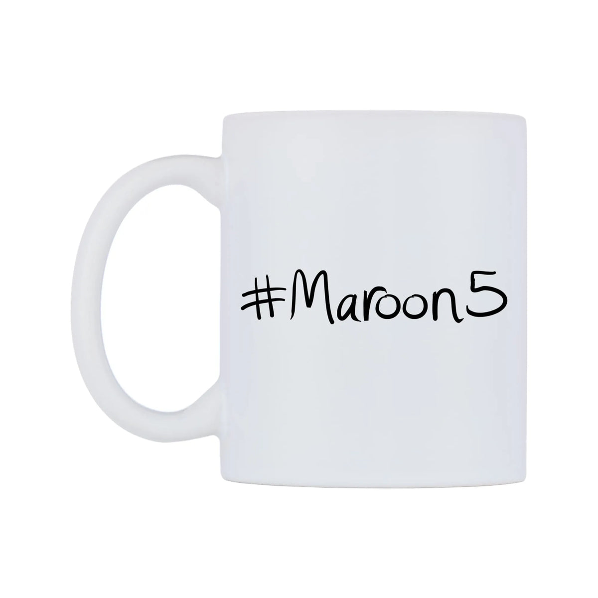 Maroon5 Mug — mug, right side, on a white background