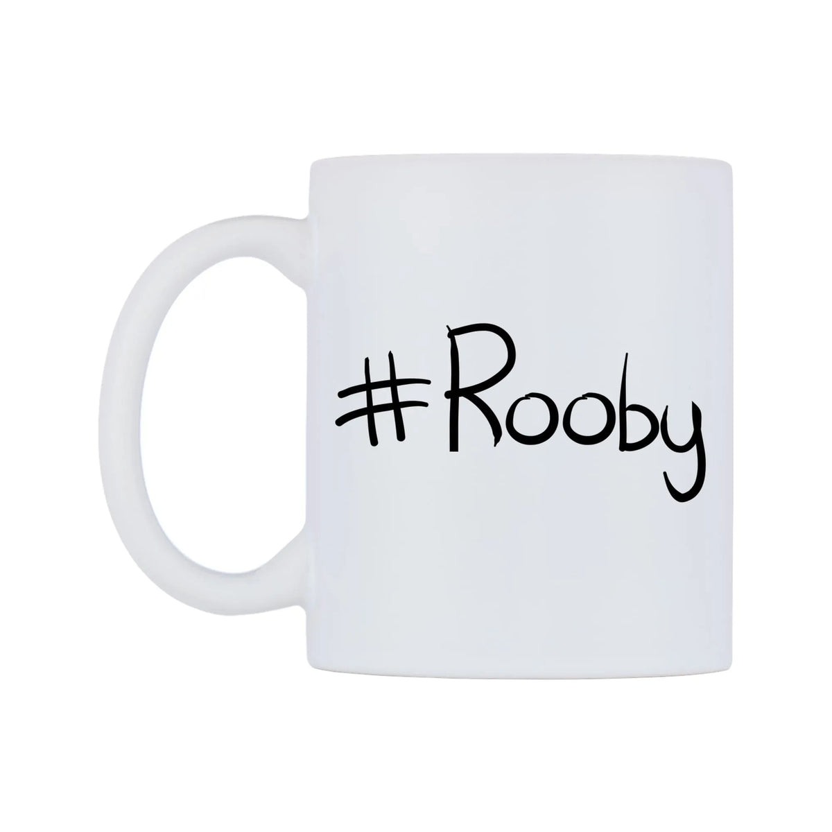 Rooby Mug — mug, right side, on a white background