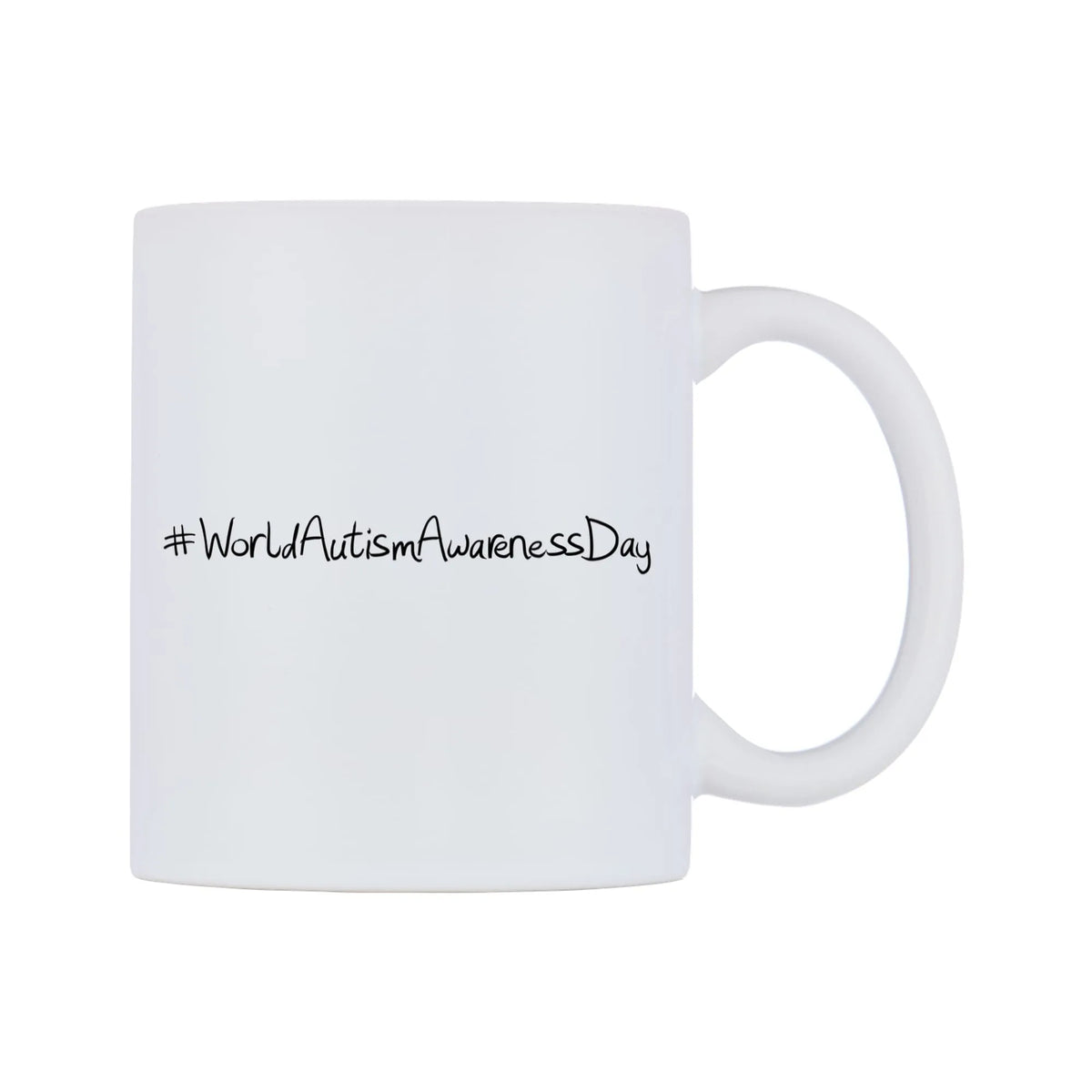 WorldAutismAwarenessDay Mug — mug, left side, on a white background