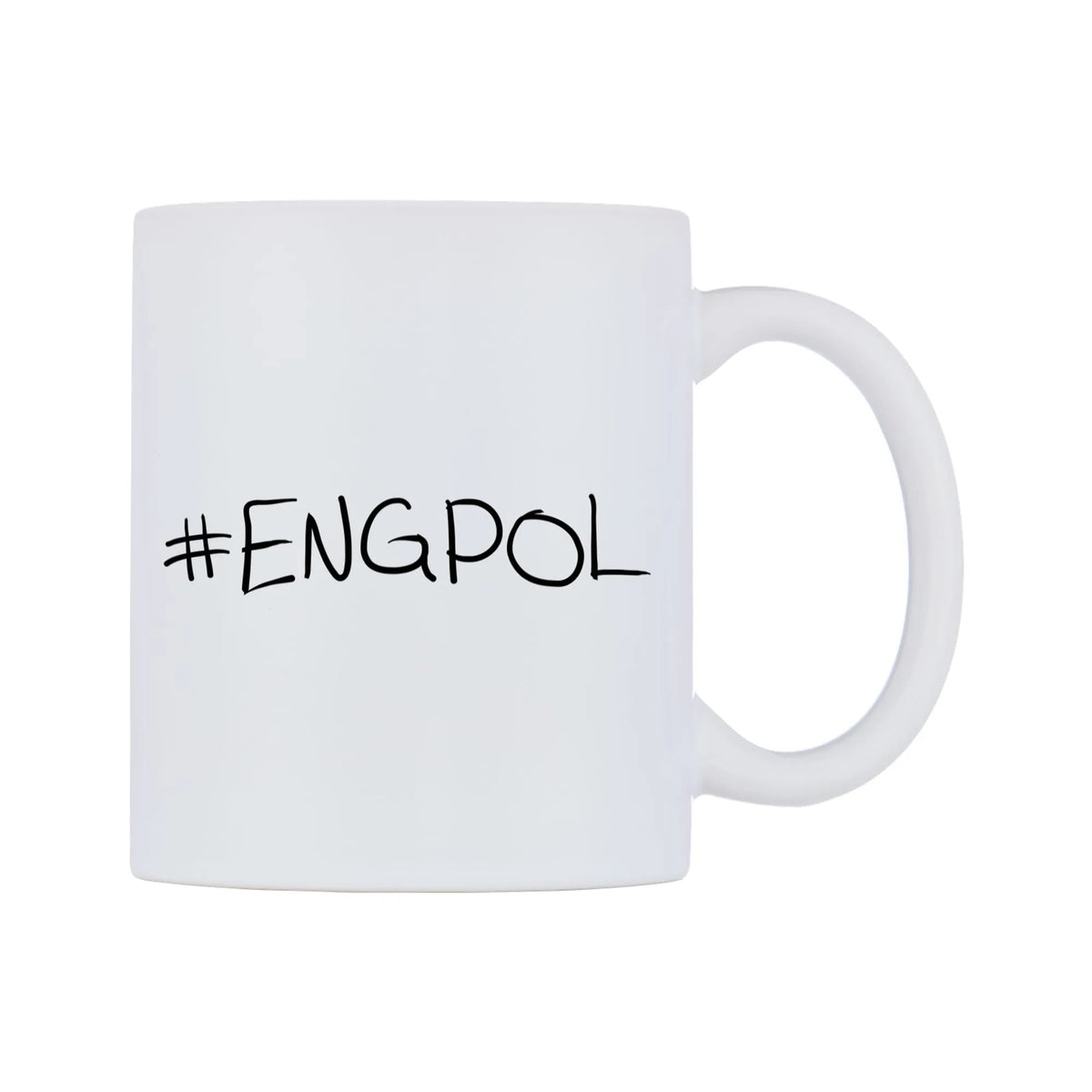 ENGPOL Mug — mug, left side, on a white background