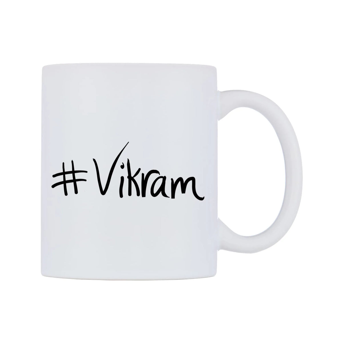Vikram Mug — mug, left side, on a white background