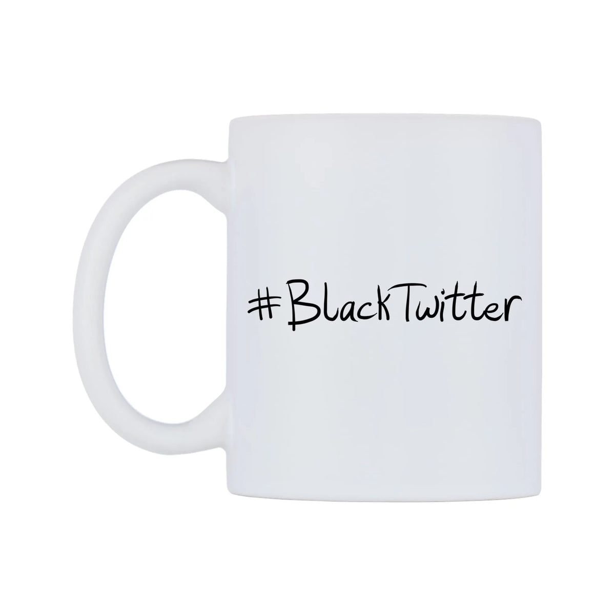 BlackTwitter Mug — mug, right side, on a white background