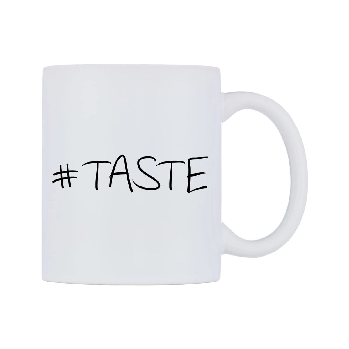 TASTE Mug — mug, left side, on a white background