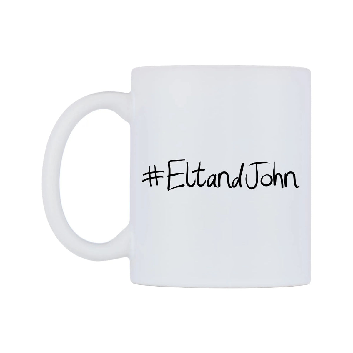 EltandJohn Mug — mug, right side, on a white background