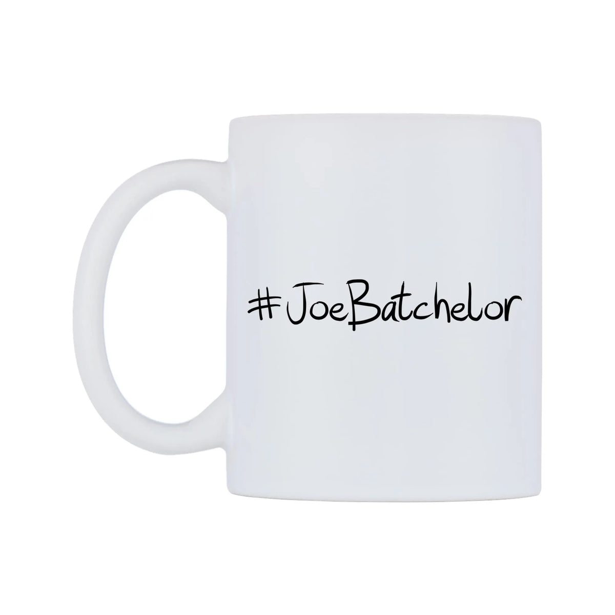 JoeBatchelor Mug — mug, right side, on a white background