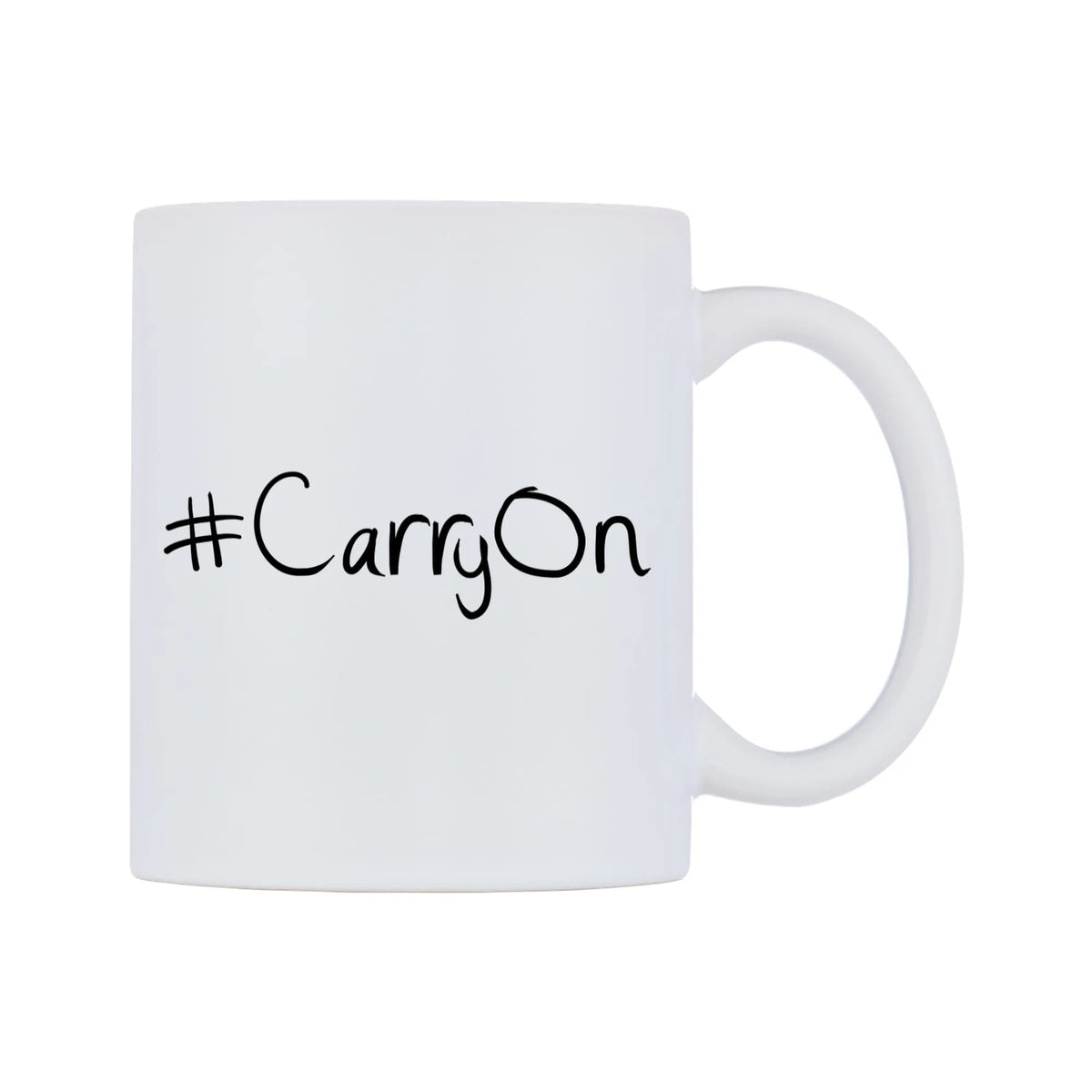 CarryOn Mug — mug, left side, on a white background